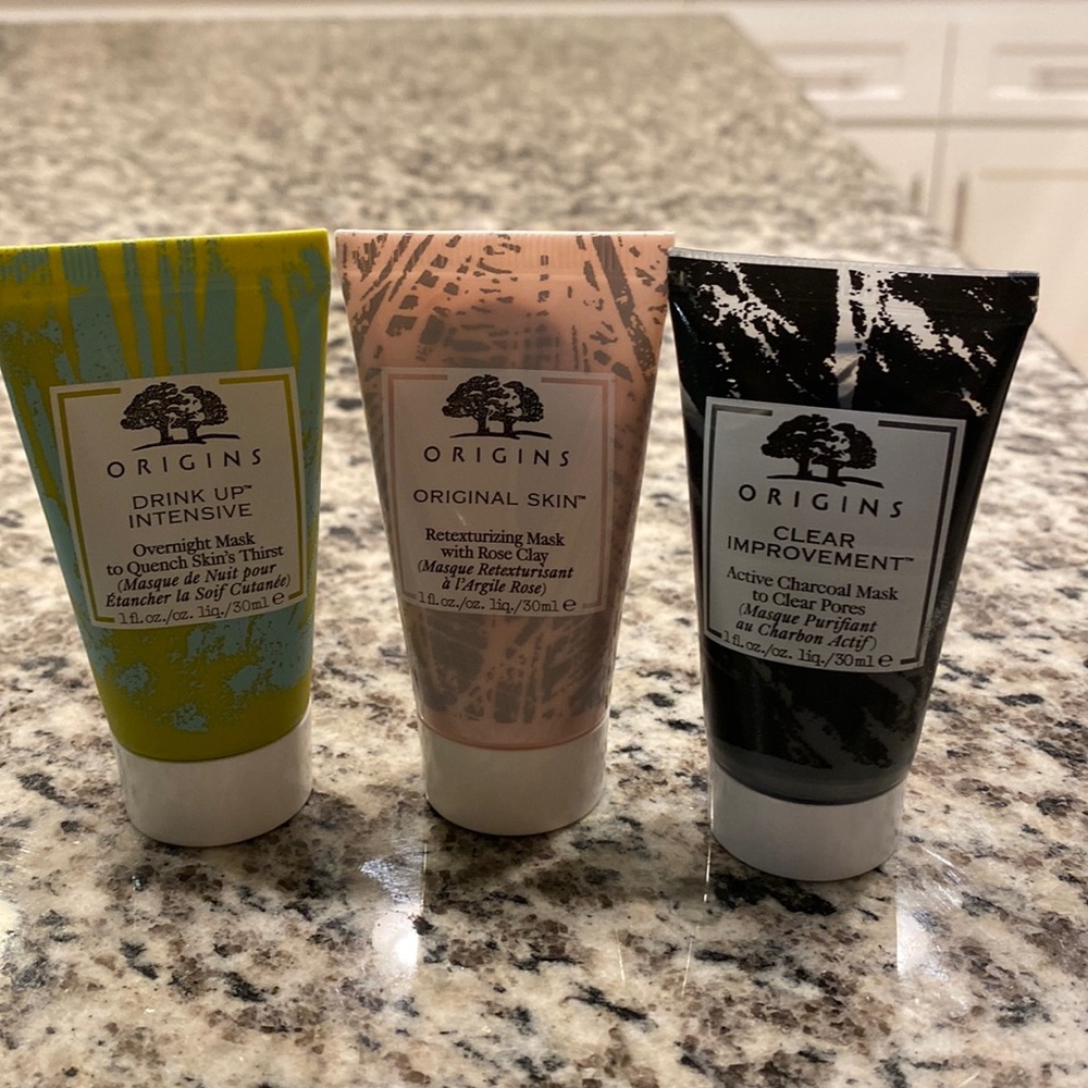 Origins face masks.  New.